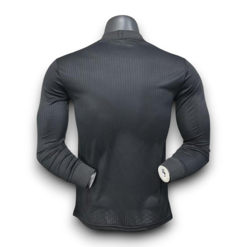 Germany 125th Anniversary Player Jersey Long Sleeve Black