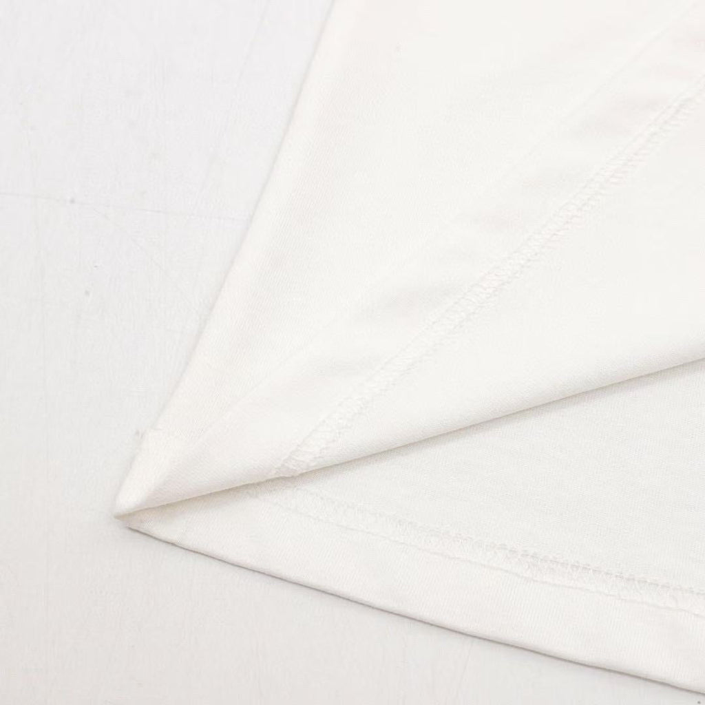 letter 4 color fashion T-shirt