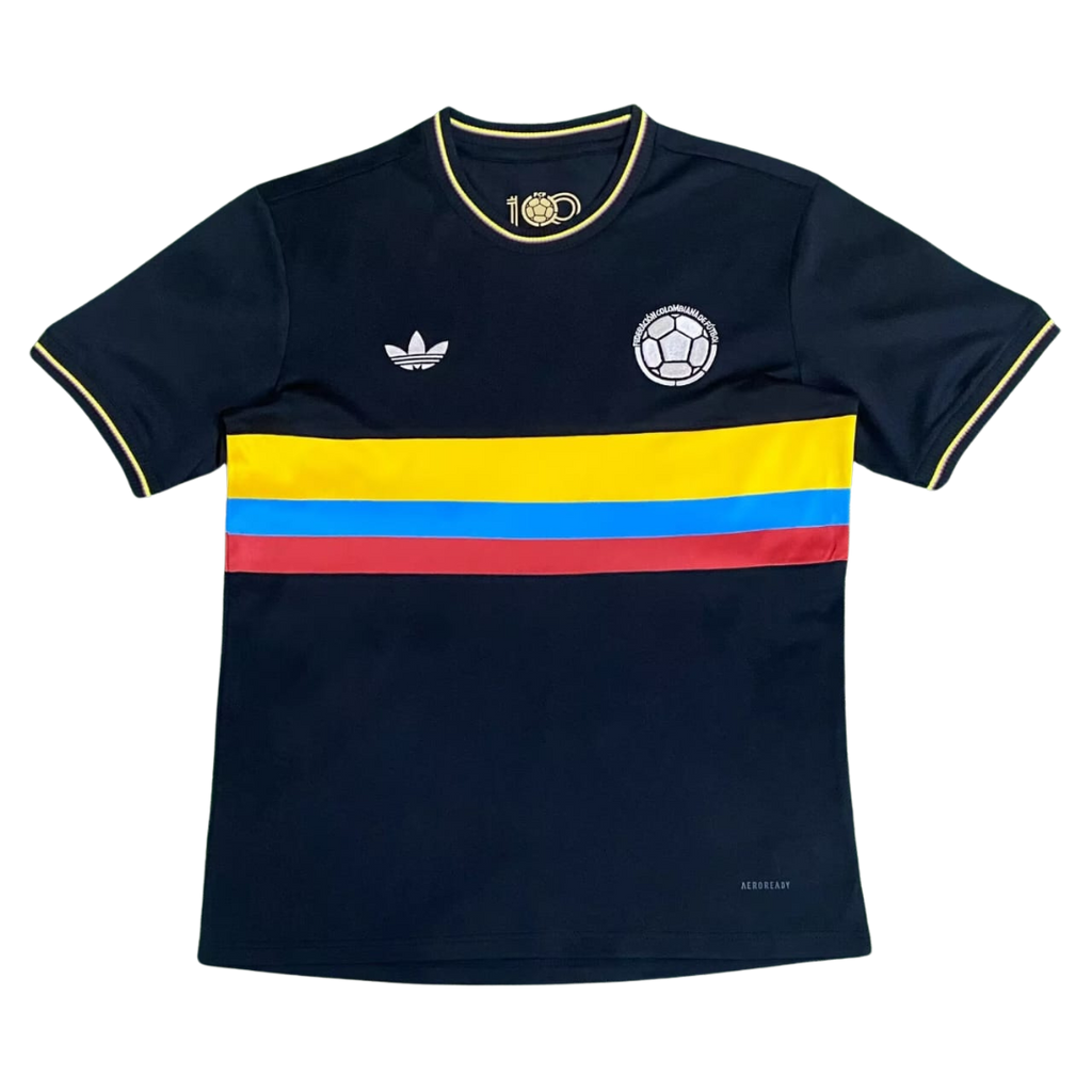 Camiseta Colombia Centenario 2024/2025 Negra