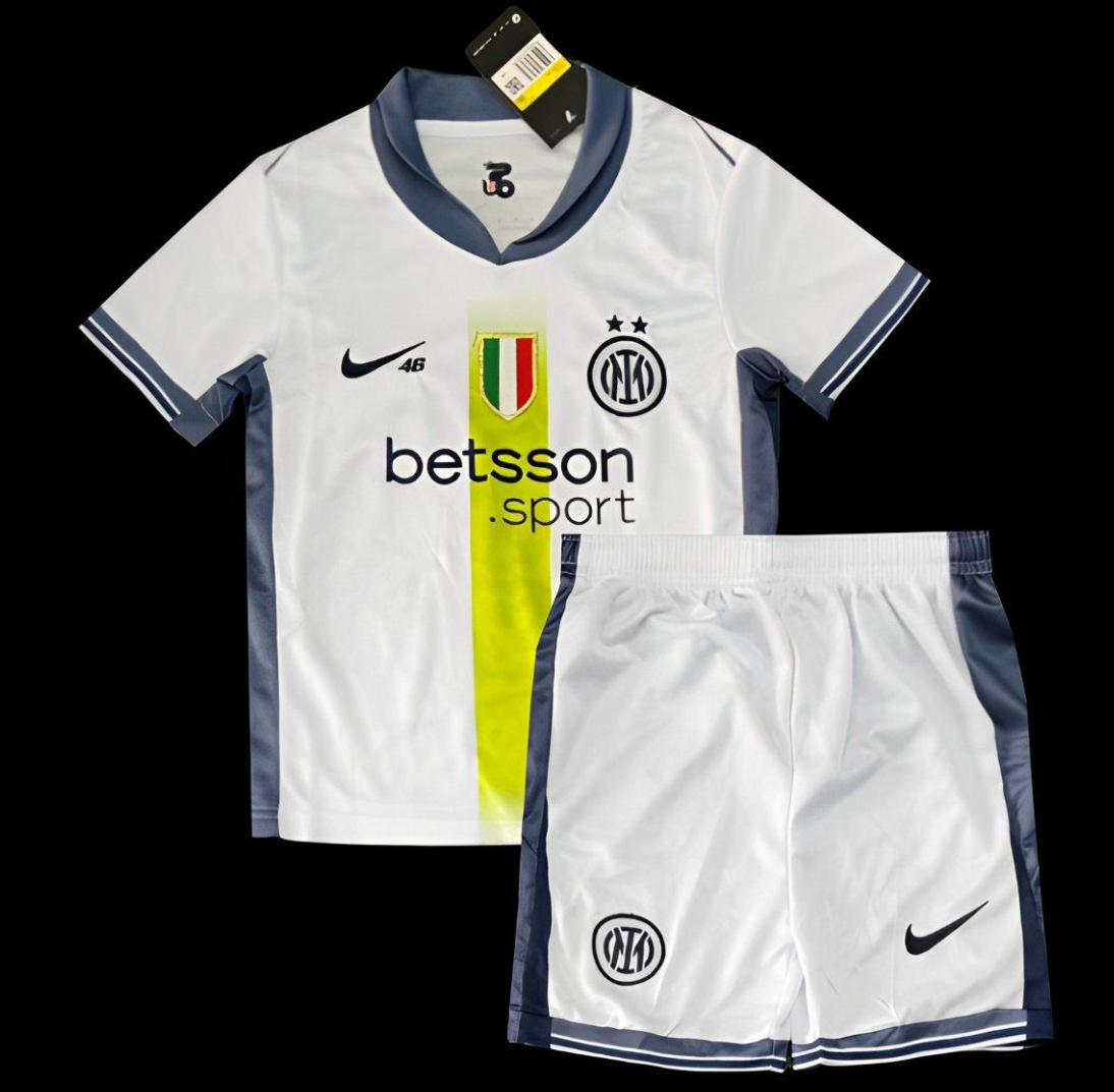 Kids Inter Milan Away Kit Special Edition Valentino Rossi #46