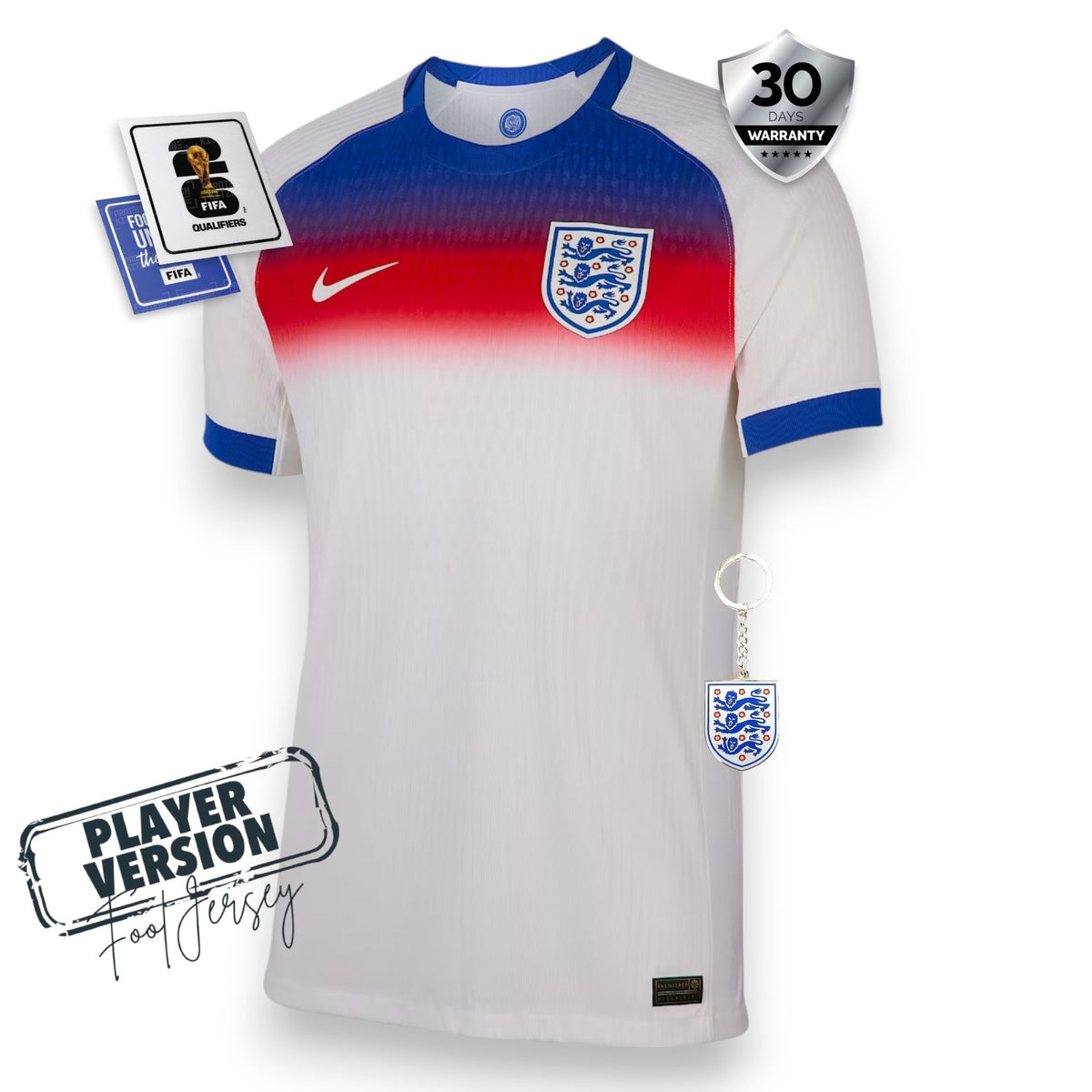 England Player Home Jersey 2025/2026