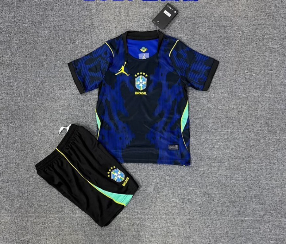 Kids Brazil World Cup Away 2026