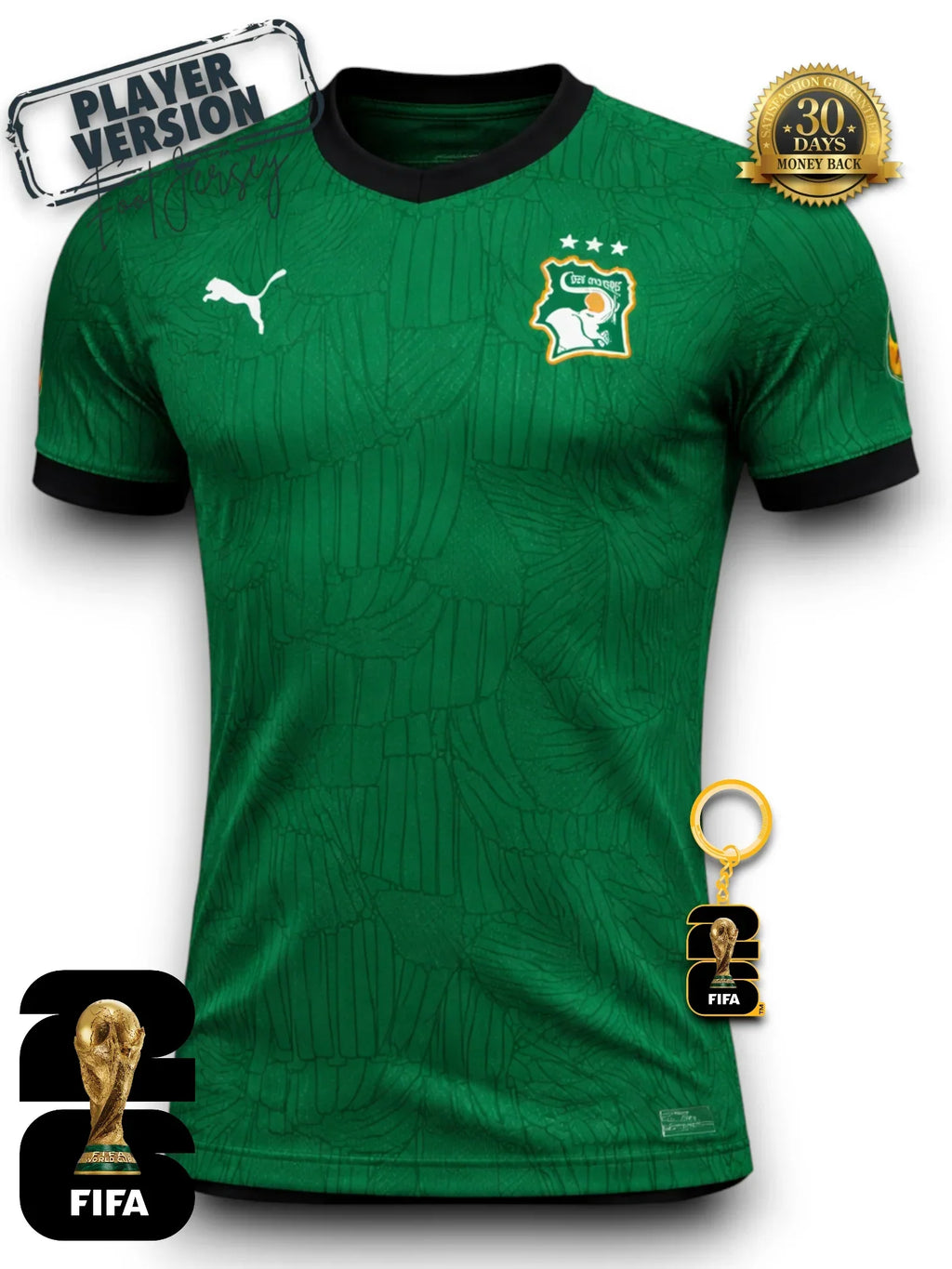 Ivory Coast World Cup 2026 Special Edition II Jersey - Player Version