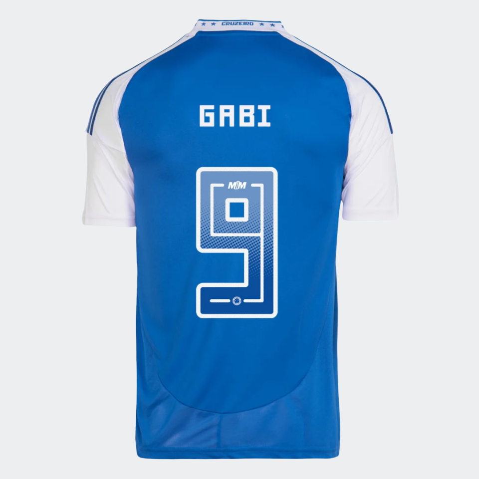 Camisa adidas Cruzeiro 2025/26 I - Gabi N°9