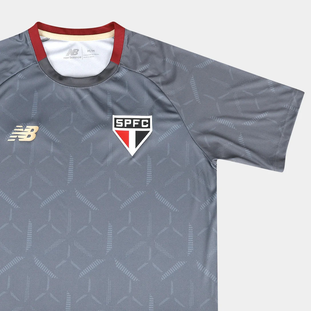 Camisa Treino São Paulo 25/26 - Cinza