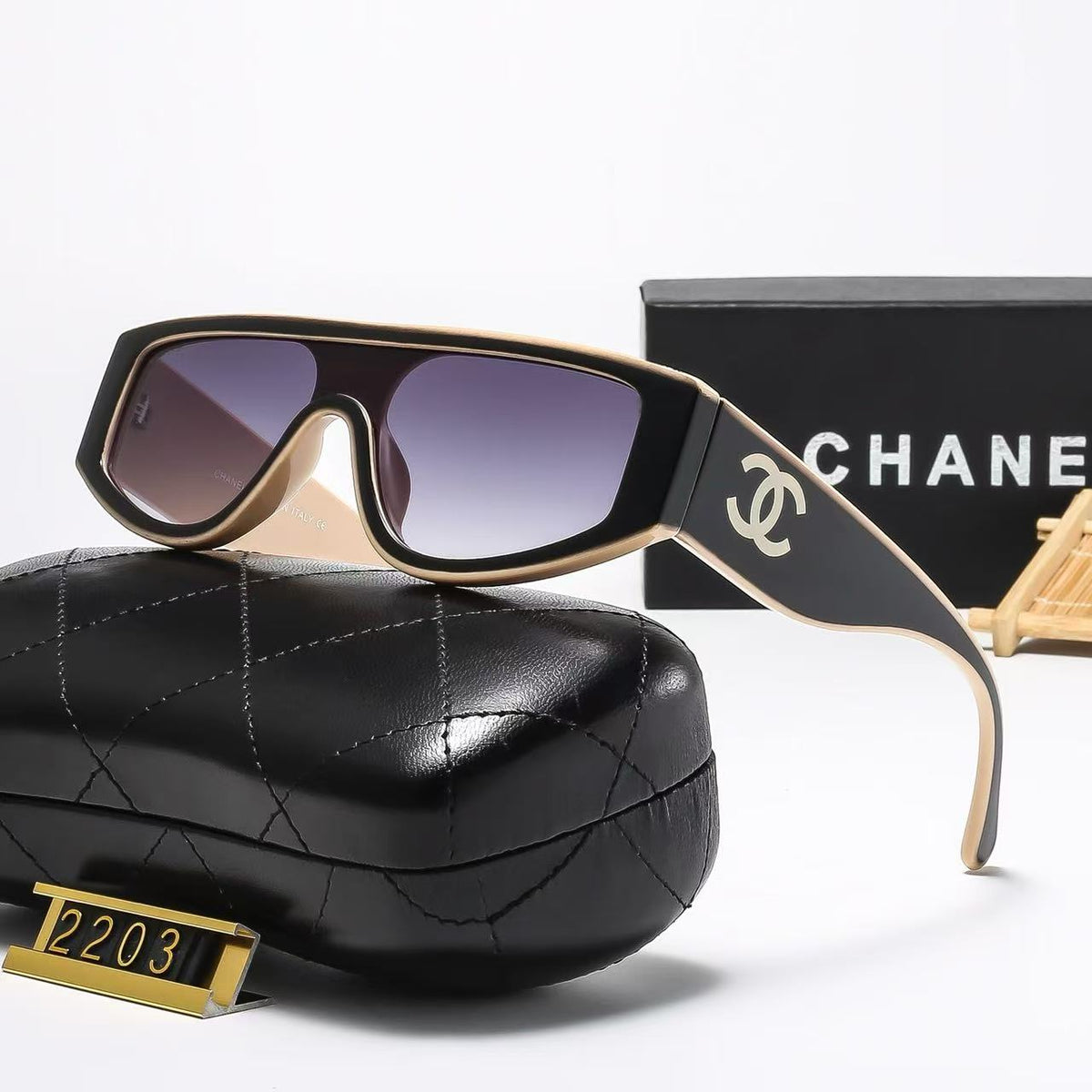 Fashion hot 6 color sunglasses 2203