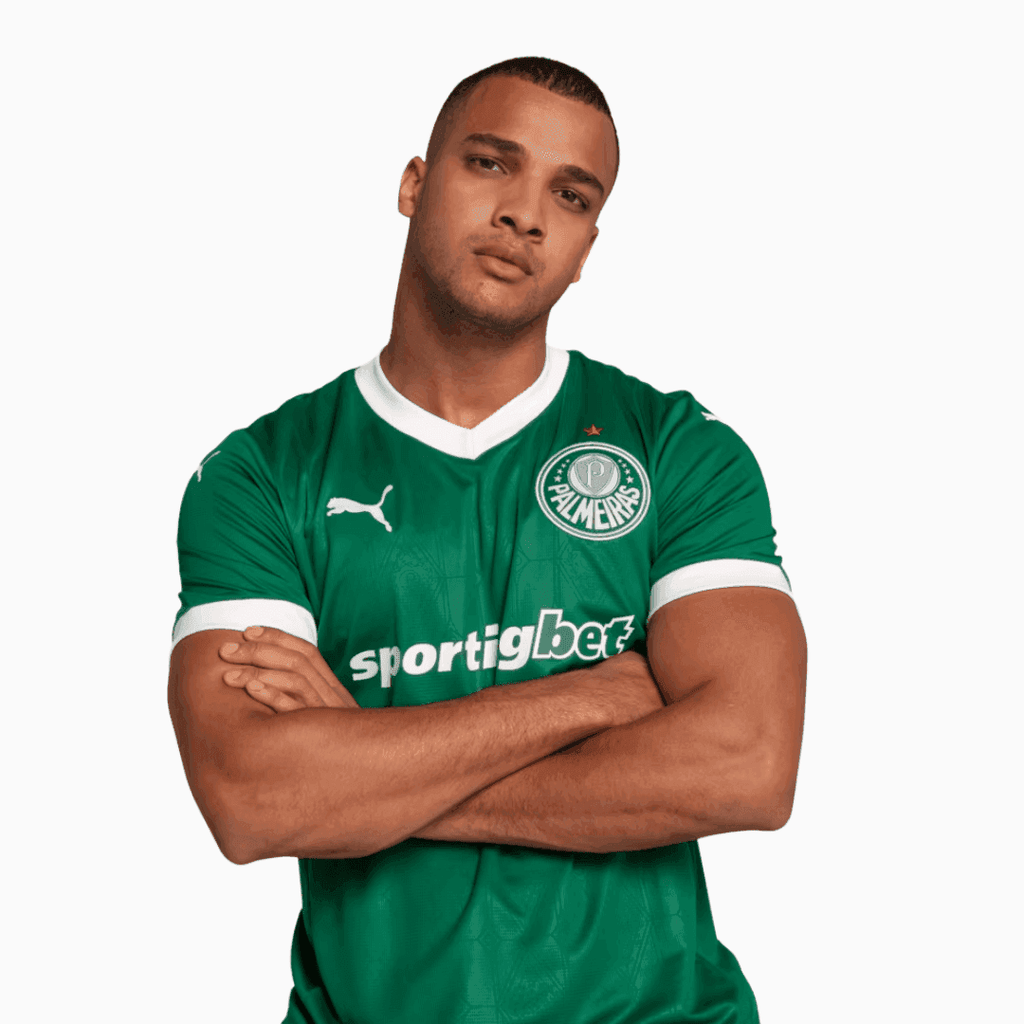 Camisa Puma Palmeiras 2025/26 I - Richard Rios N° 8