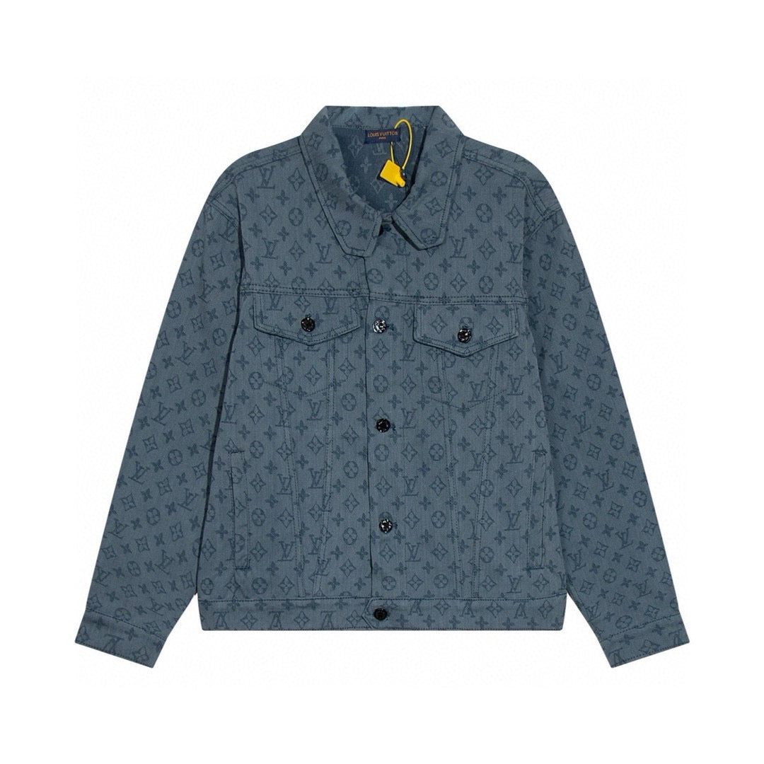 letter 1 color fashion coat  091809