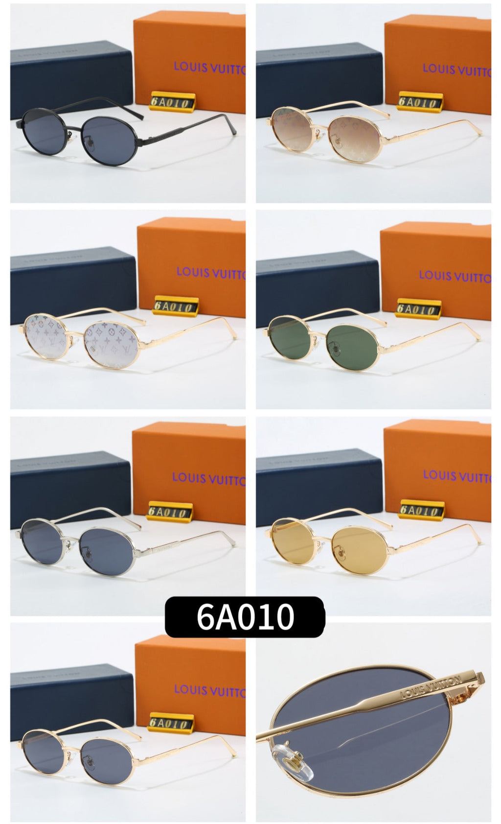 Fashion hot 7 color sunglasses 010