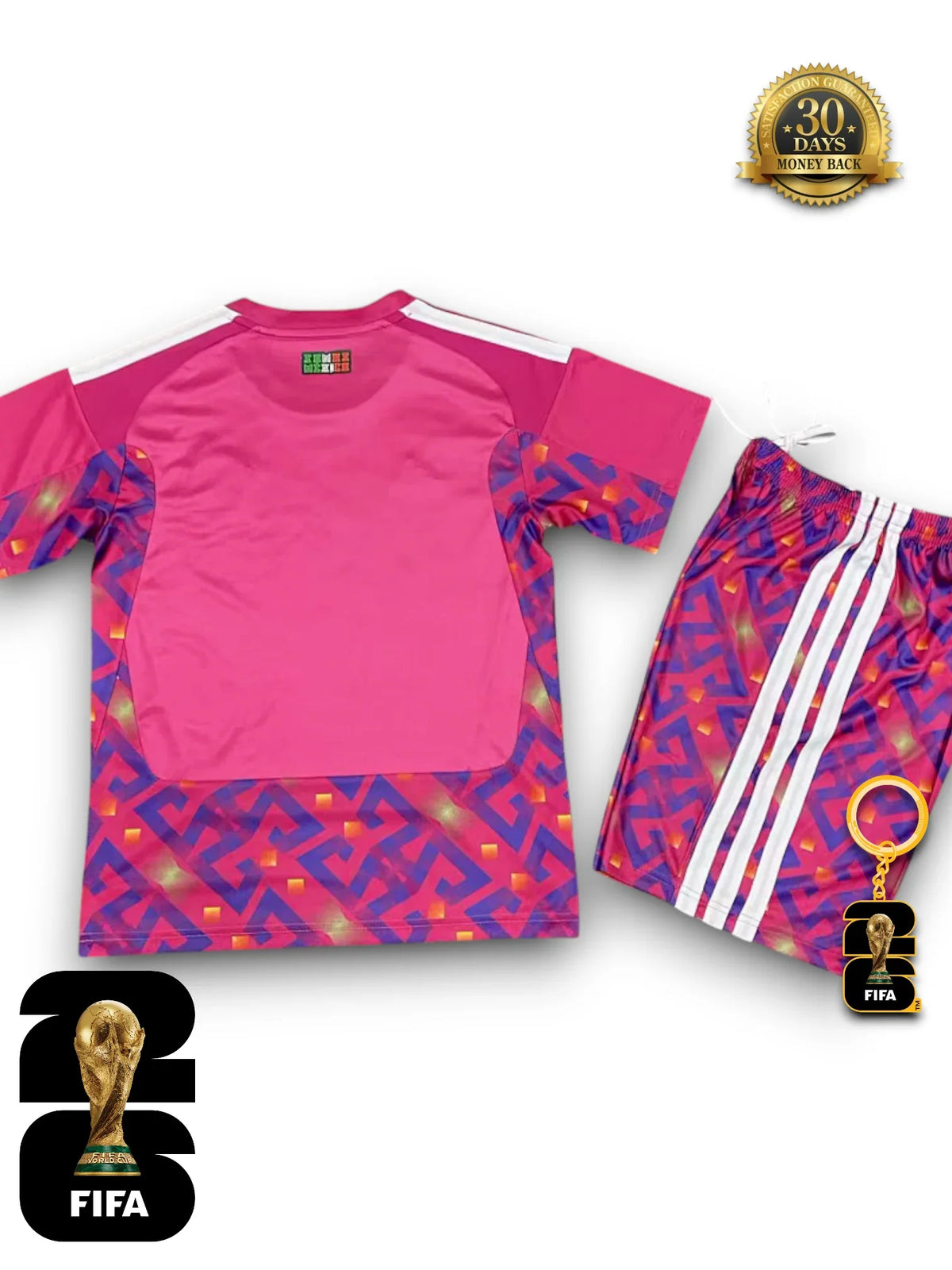 Kit Kids Mexico World Cup 2026 Goalkeeper Jersey