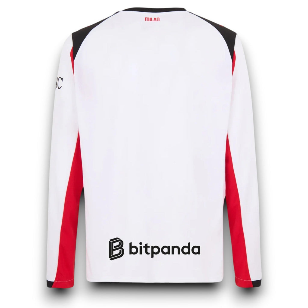 AC Milan Away Jersey 2025/26 Player Version - Long Sleeve