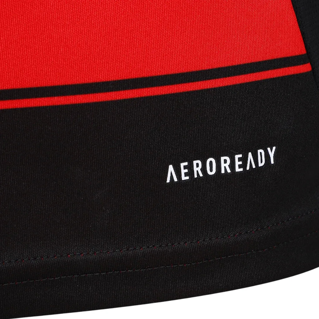 Camisa Flamengo CRF l 25/26 Manga Longa - Preto e Vermelho