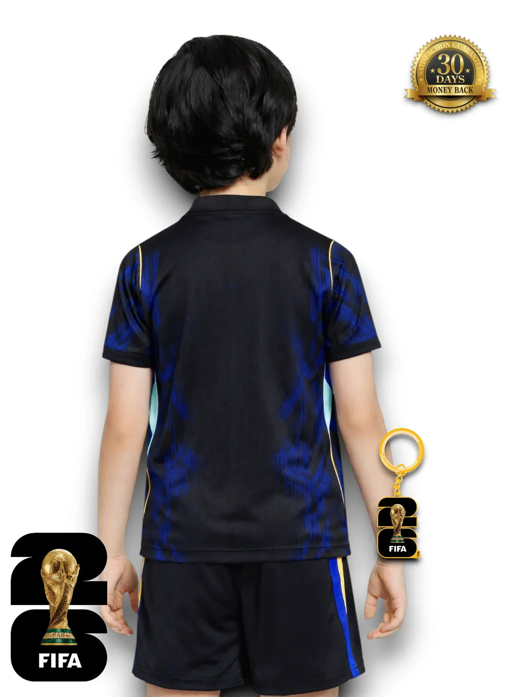Kids Brazil World Cup Away 2026
