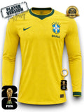 Brazil World Cup 2026 Jersey Player Version - Long Sleeve