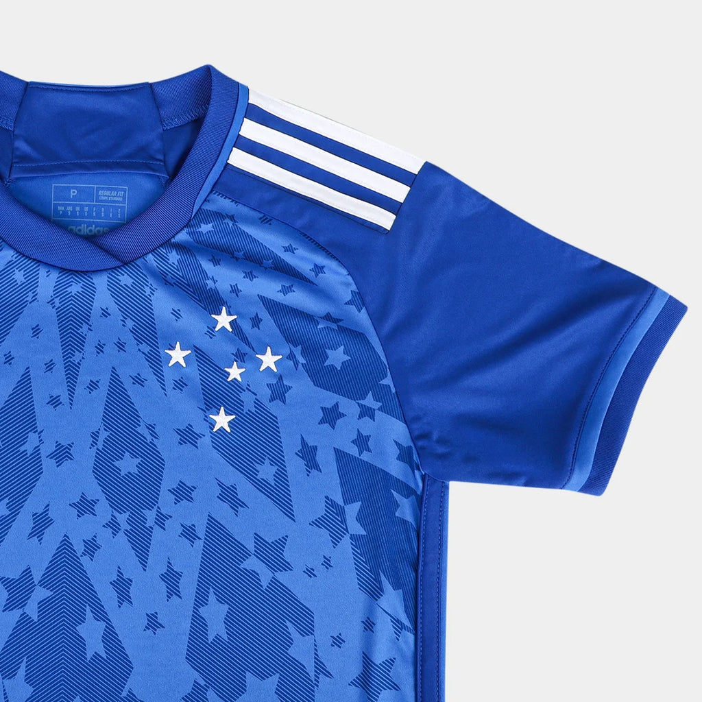 Camisa Cruzeiro I 24/25 Feminina Azul