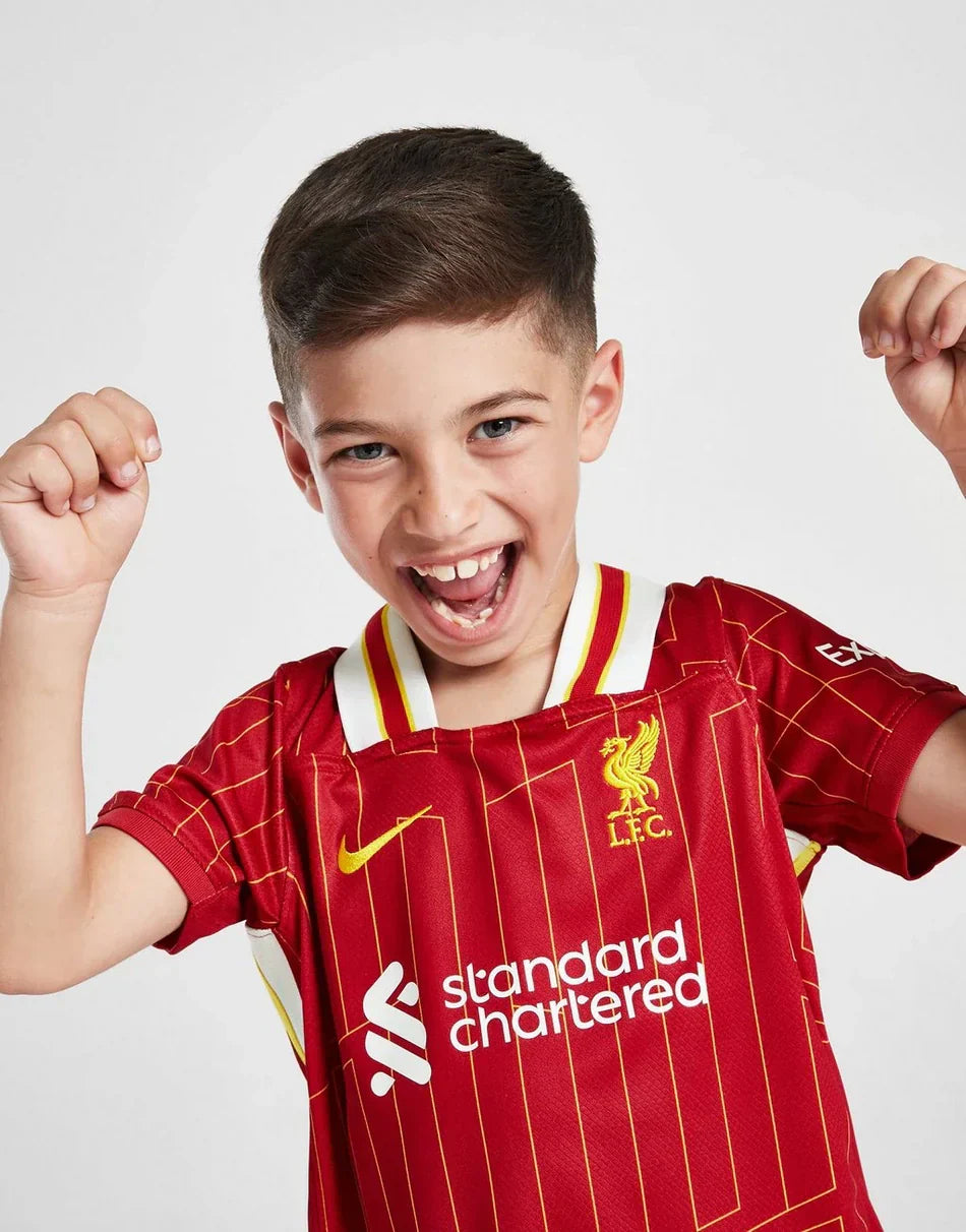 Kids Liverpool Home Kit 2024/2025 - CHAMPIONS #20