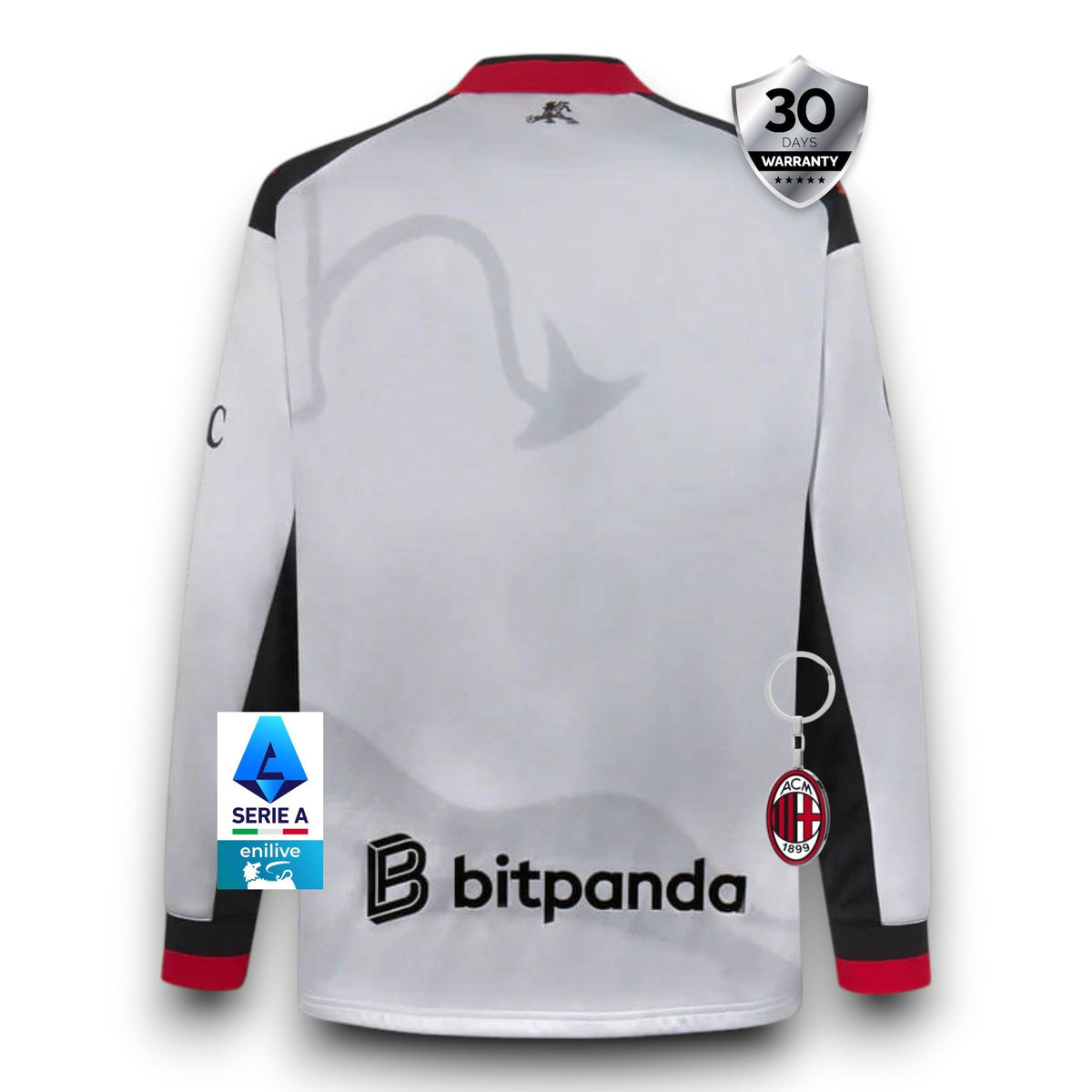 AC Milan SILVER Jersey X SLAM JAM - Fourth 2025/26