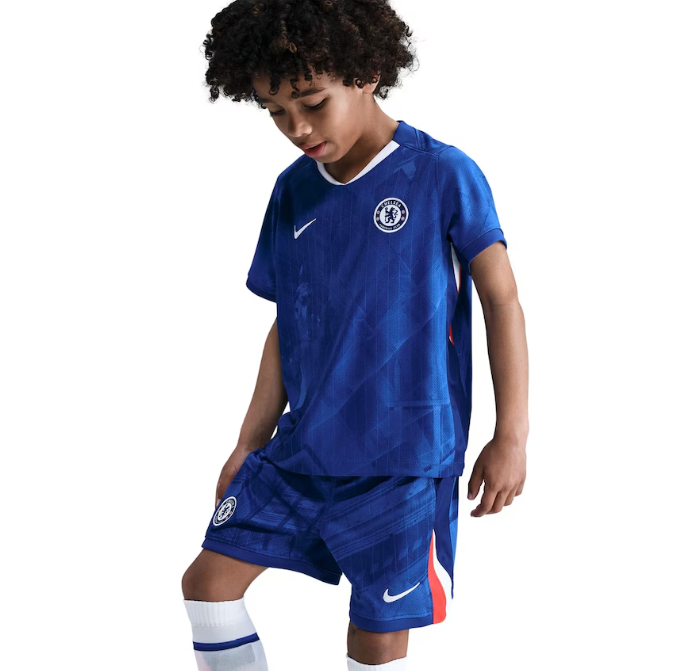 Kids Chelsea Home Kit 2025/2026