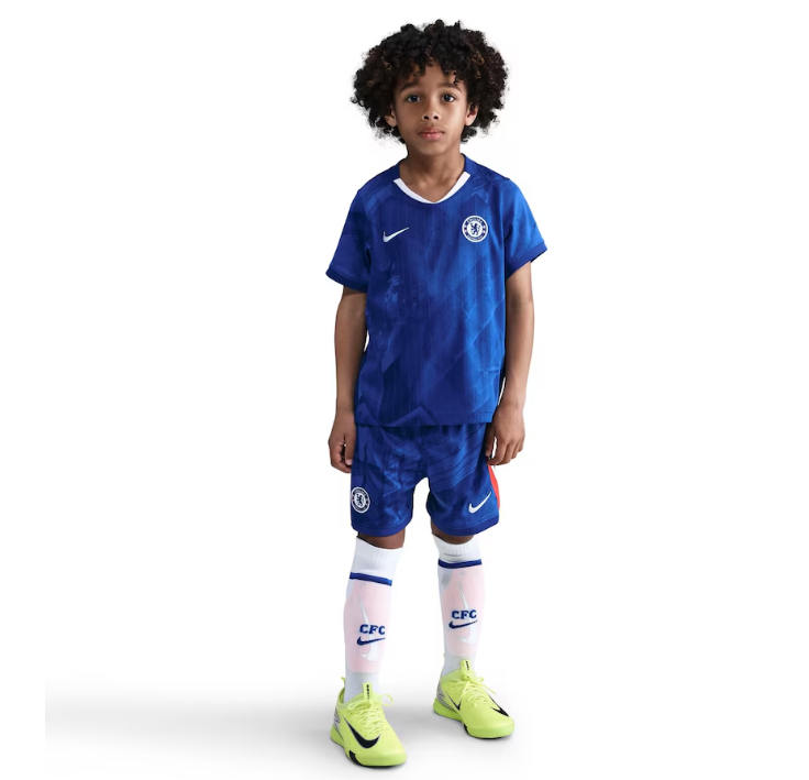 Kids Chelsea Home Kit 2025/2026