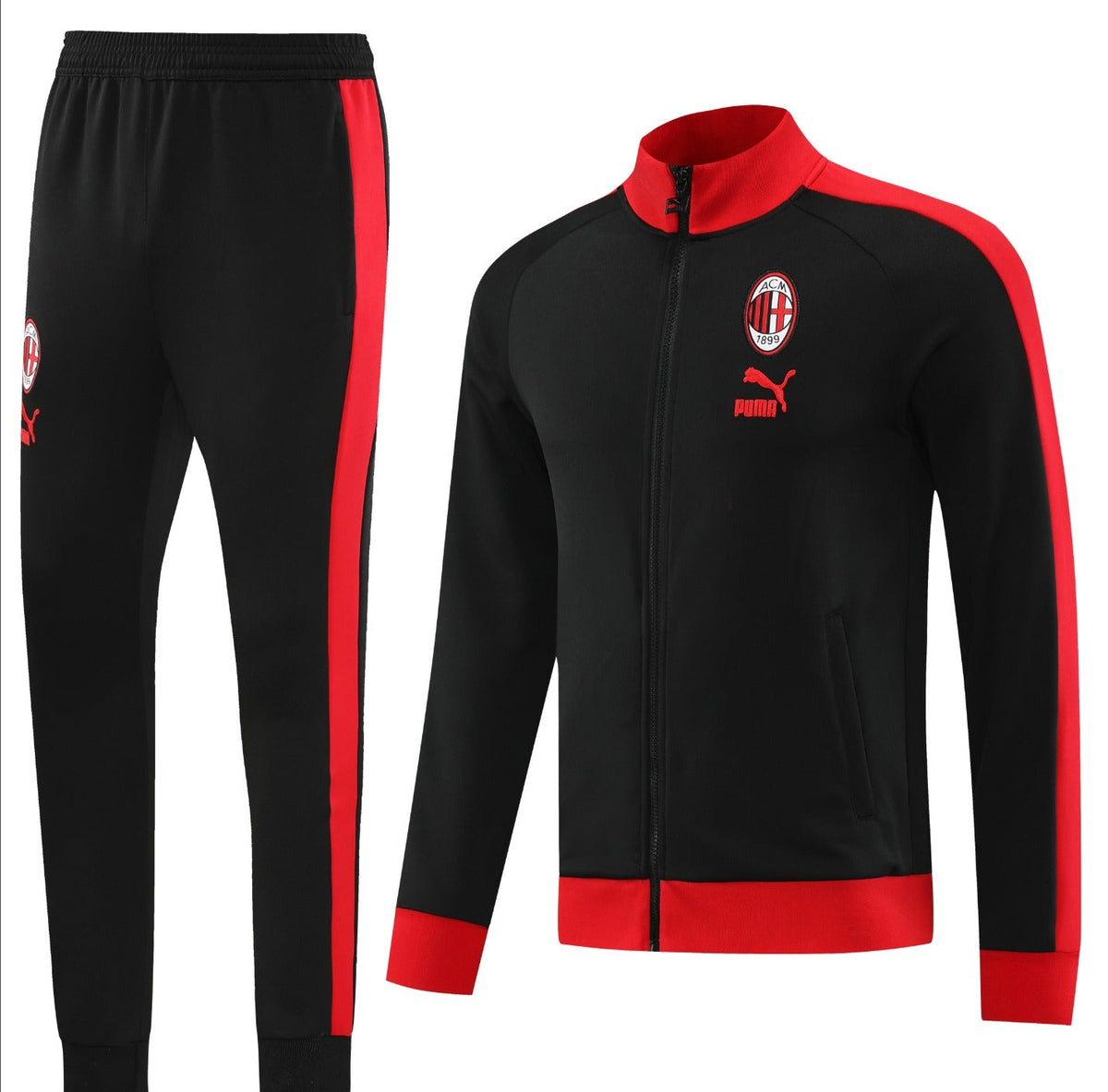 AC Milan 2025 Full-Zip TrackSuit
