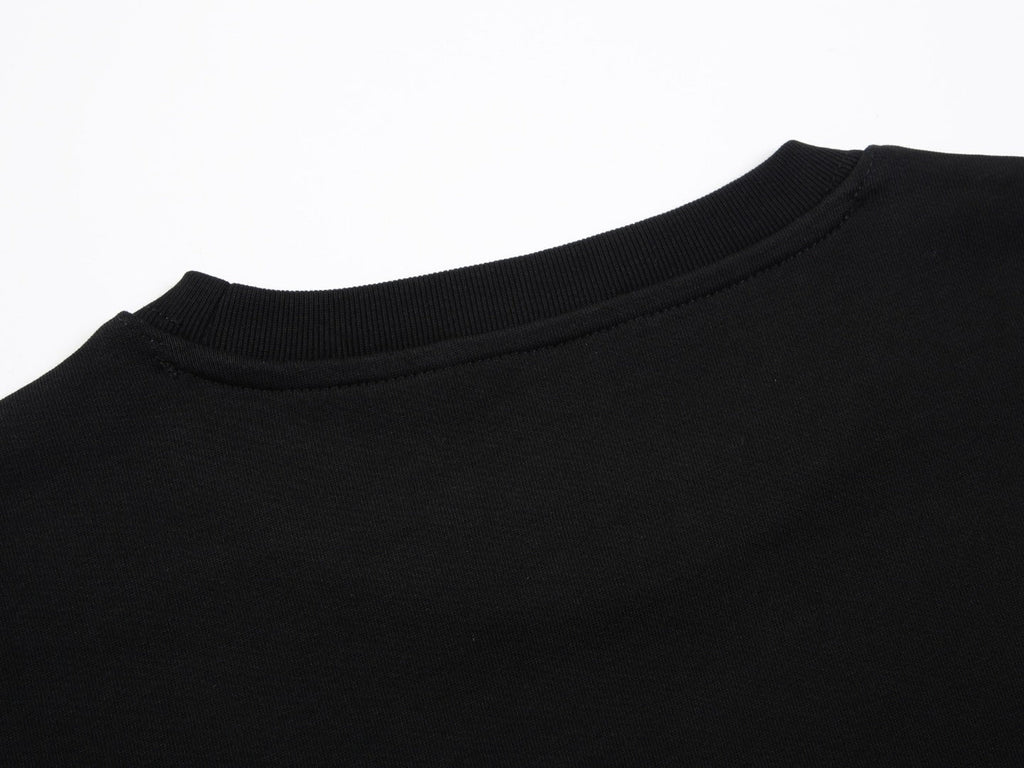 ZIP POCKET COTTON T-SHIRT