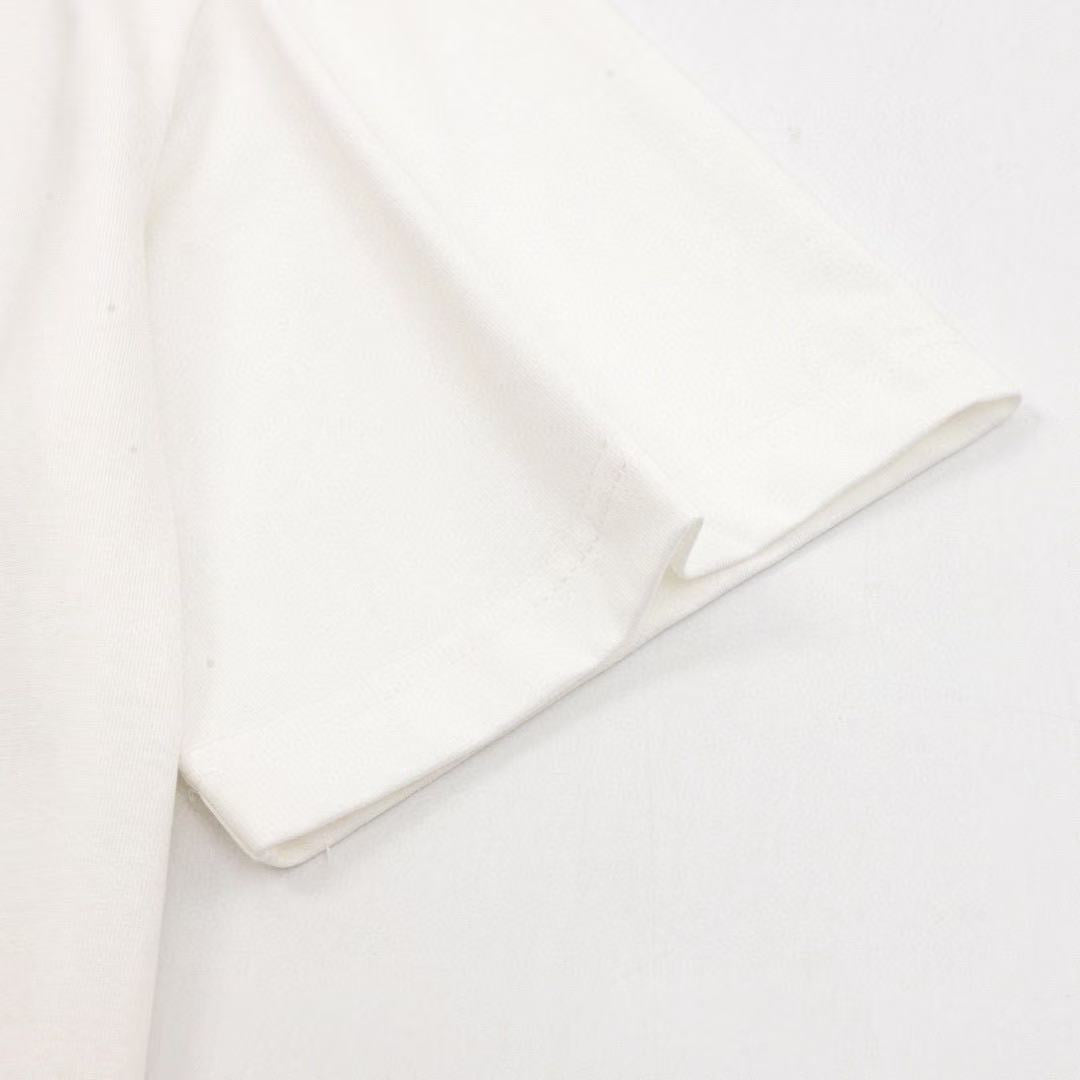 letter 4 color fashion T-shirt