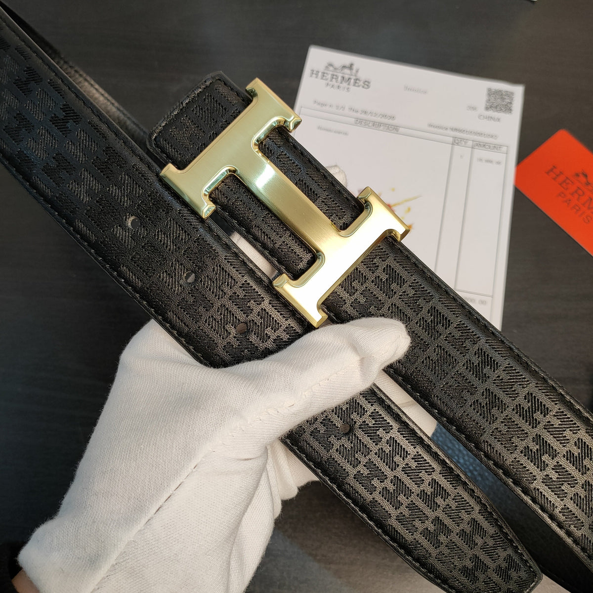 2-color fashion belt