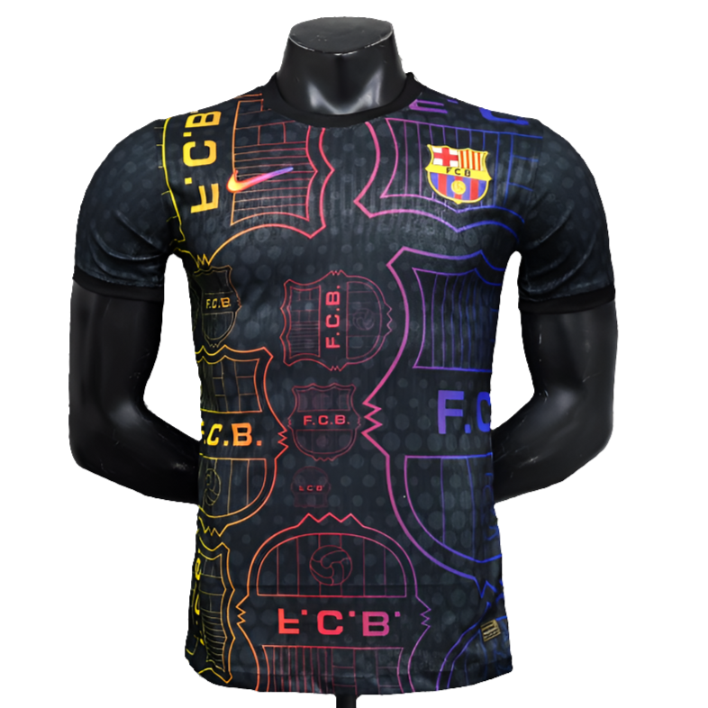 Barcelona 25/26 Special Edition Jersey - Black, Yellow and Red - Player Version