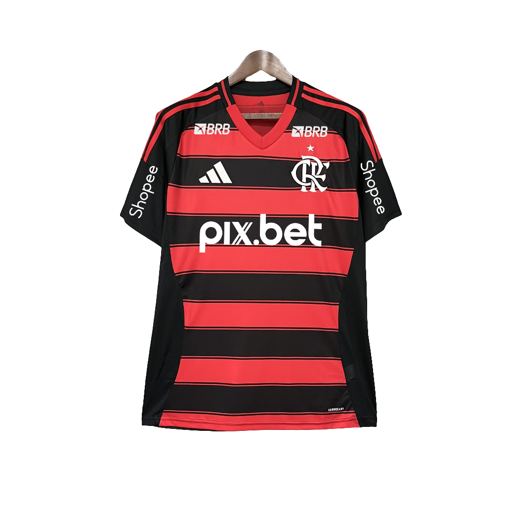 Flamengo 25/26 I Home Jersey - All Sponsors - Fan Version