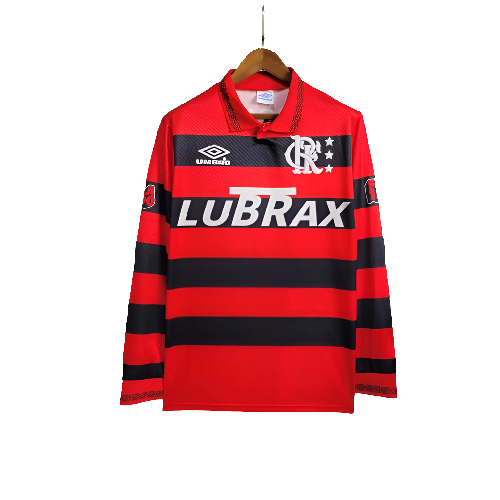 Flamengo 94/95 I Home Jersey - Long Sleeve Retro Version