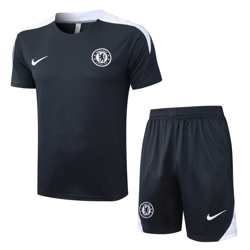 Chelsea Kit Black World Cup Jersey + Shorts 25/26