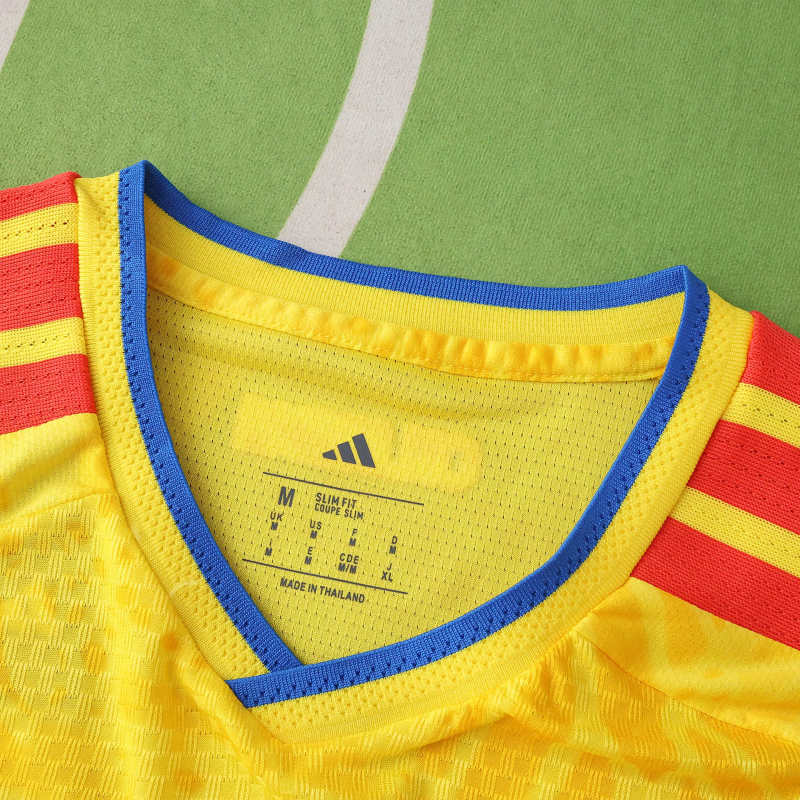 Colombia World Cup 2026 Jersey Player Version - Long Sleeve