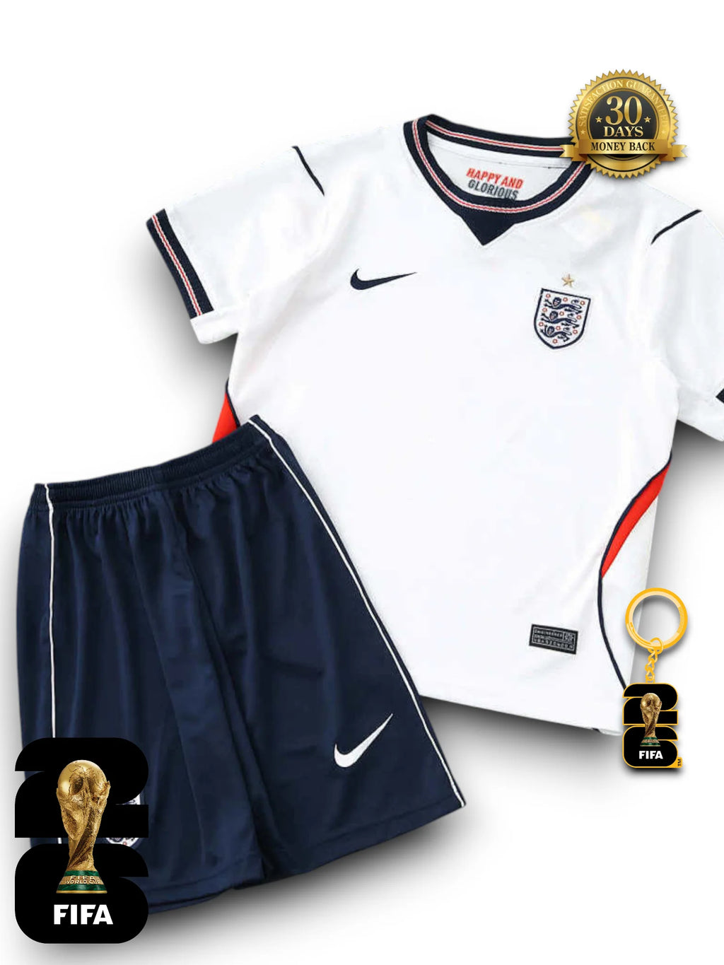 Kit Kids England World Cup 2026 Jersey