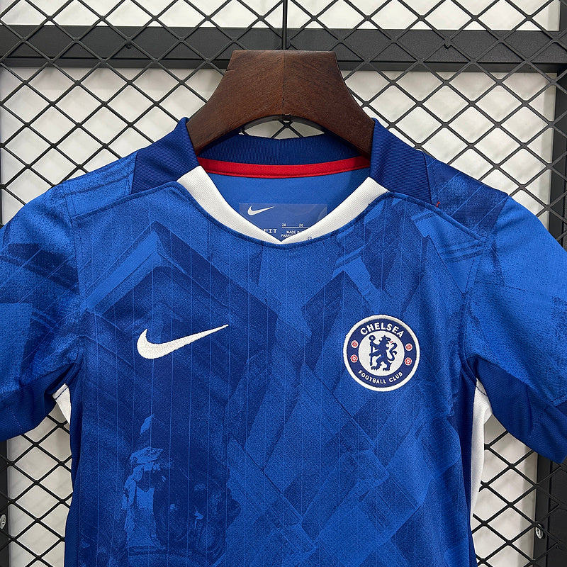 Kids Chelsea Home Kit 2025/2026