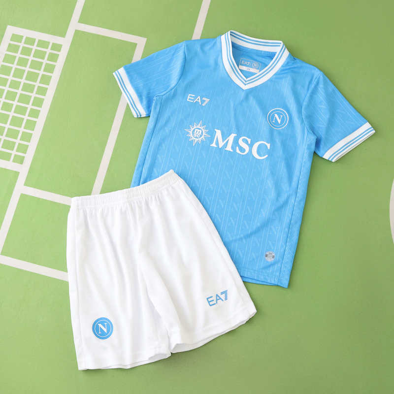 Kids Napoli Home Kit 2025/26