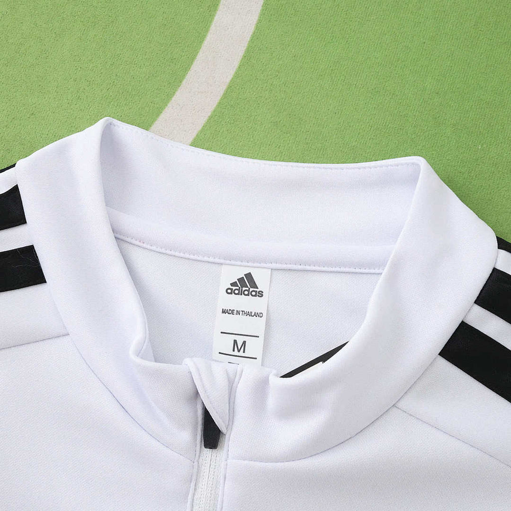 Germany World Cup 2026 Half-Zip Training Suit Set White