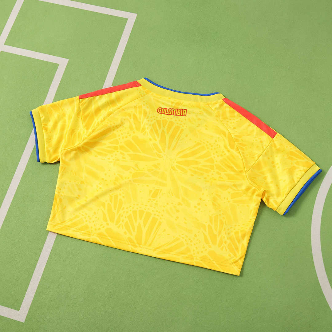 Colombia World Cup 2026 Cropped - Women's
