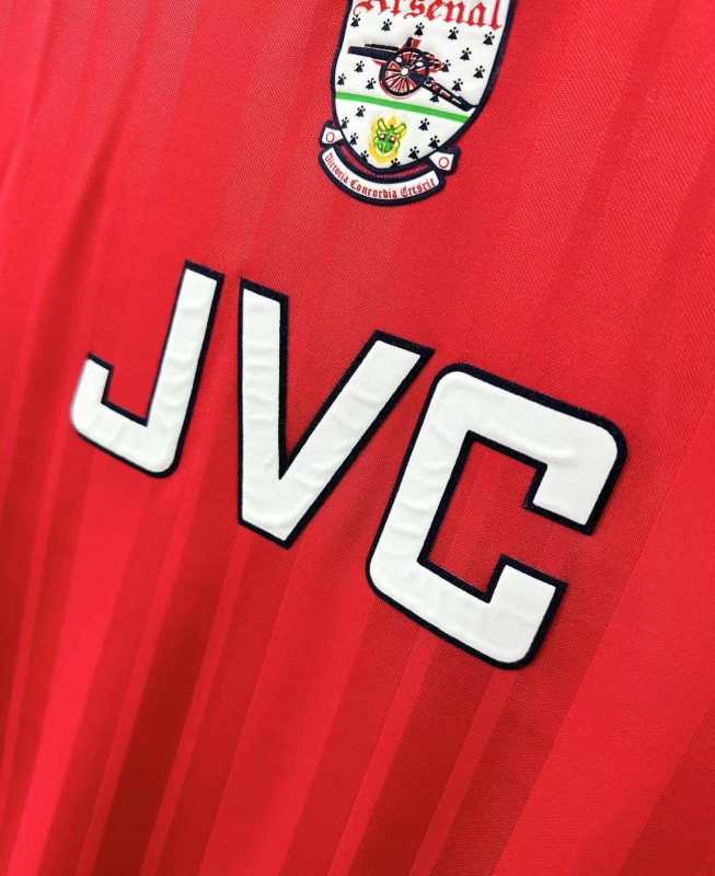 Arsenal Retro Jersey Home 1992/94 Long Sleeve - Remake