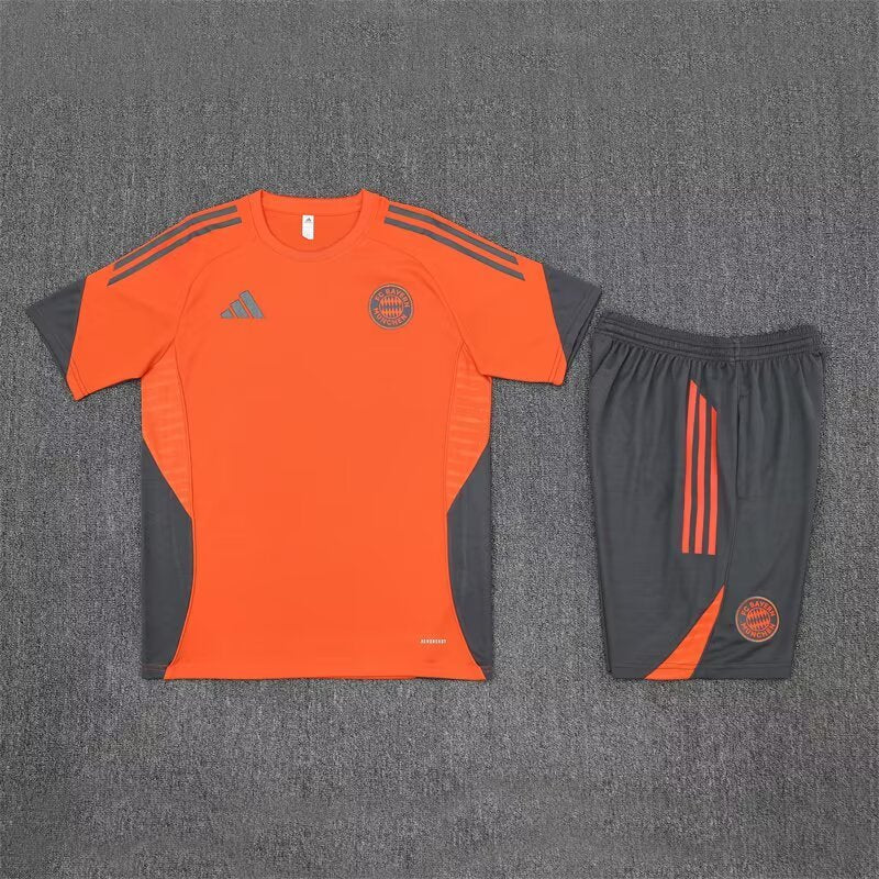 Bayern Munich Kit Training Jersey + Shorts 2025 Orange
