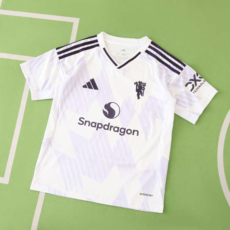 Kids Manchester United Away Kit 2025/26