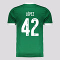 Camisa Puma Palmeiras 2025/26 I - LÓPEZ N° 42
