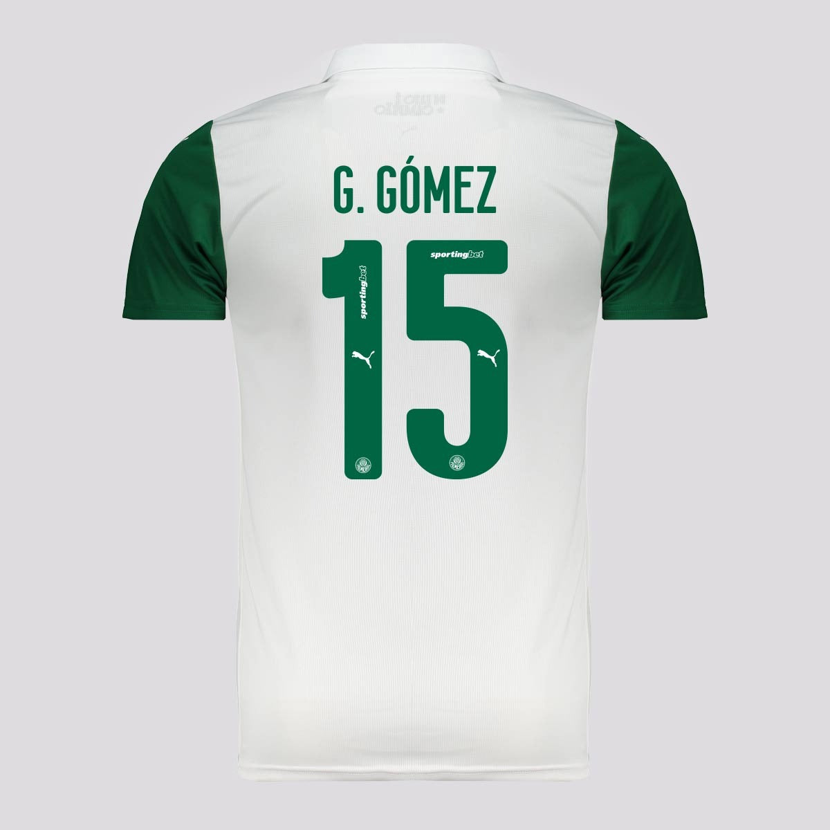 Camisa Puma Palmeiras 2025/26 II - G. GOMÉZ N° 15