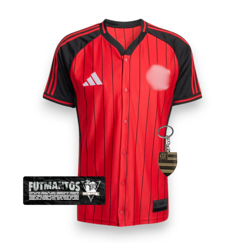 Camisa Flamengo CRF US Pack Baseball 25/26