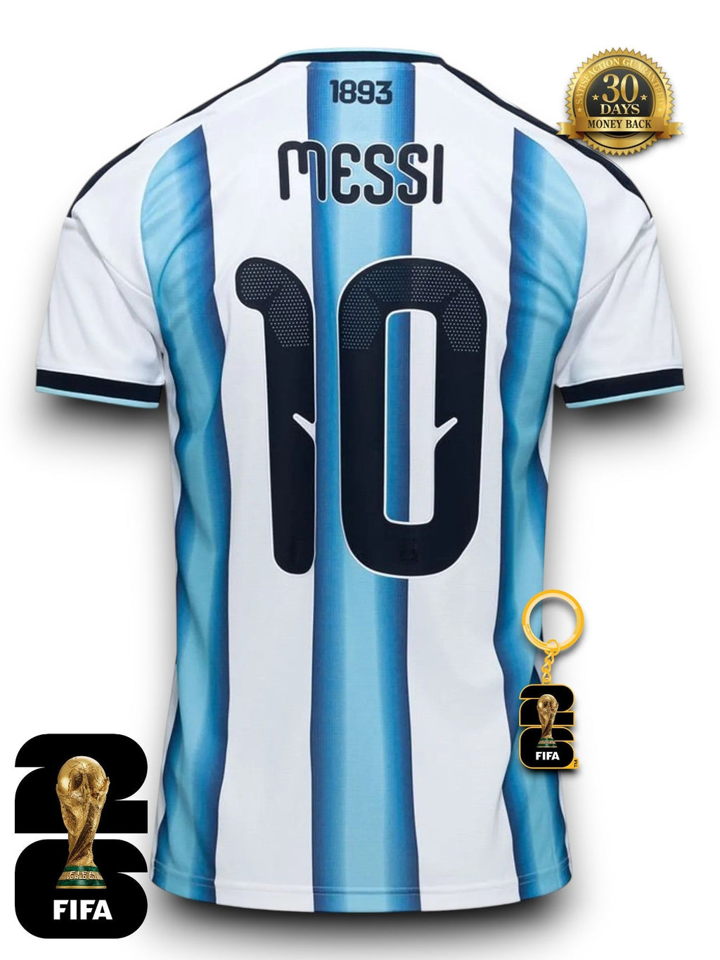 Argentina World Cup 2026 Jersey #10 MESSI - Women's