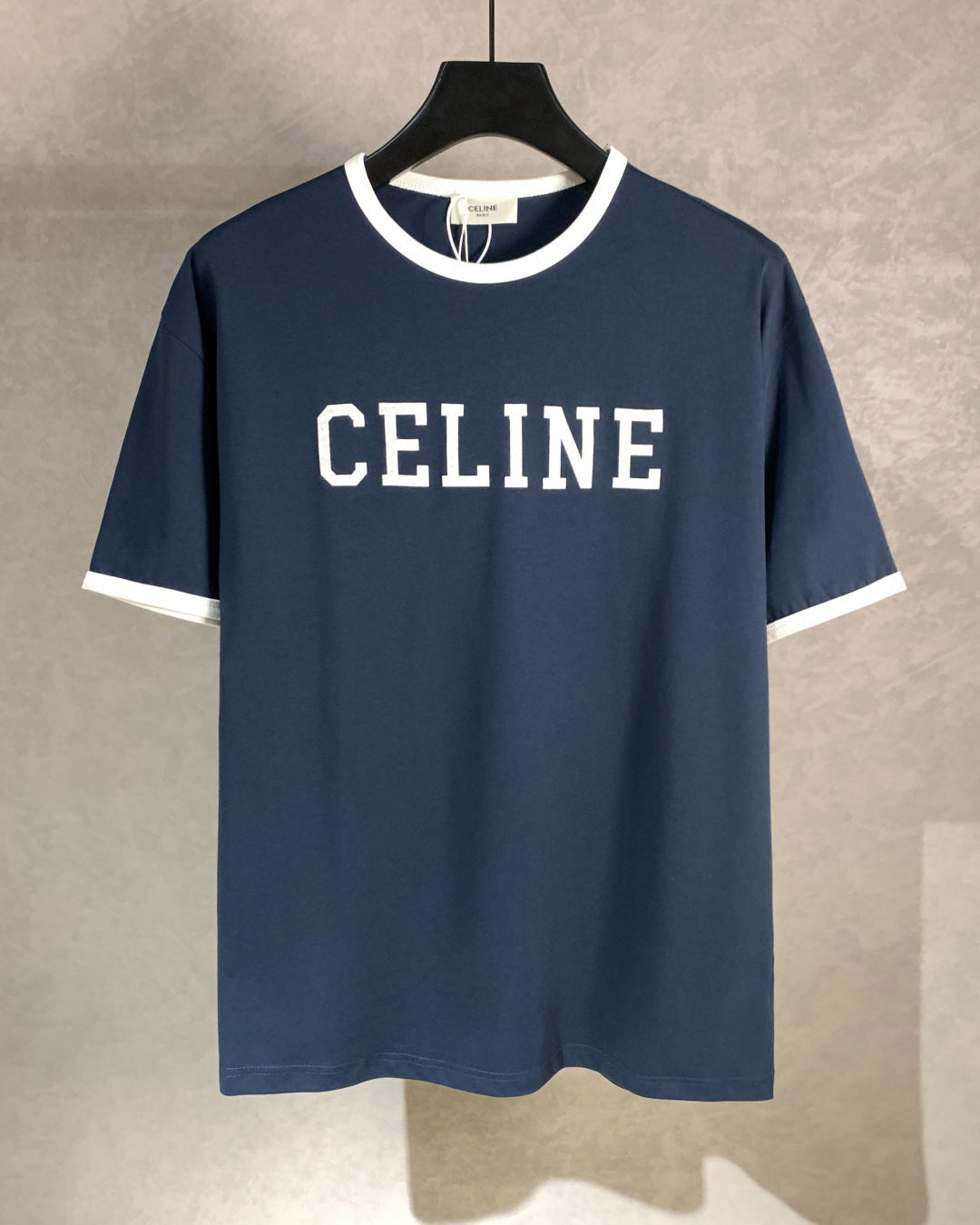 Patch embroidered T-shirt