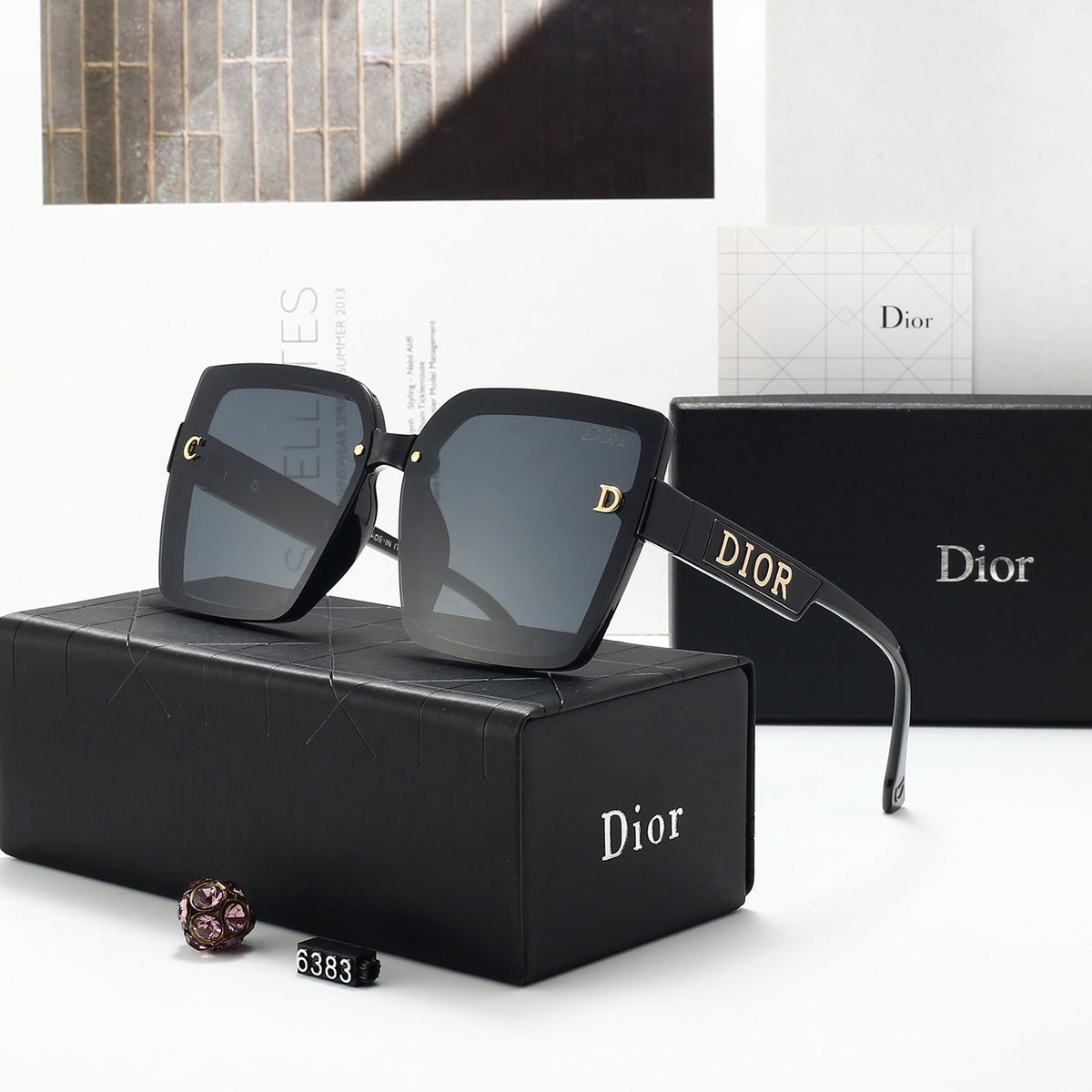 Fashion hot 5 color sunglasses 6383