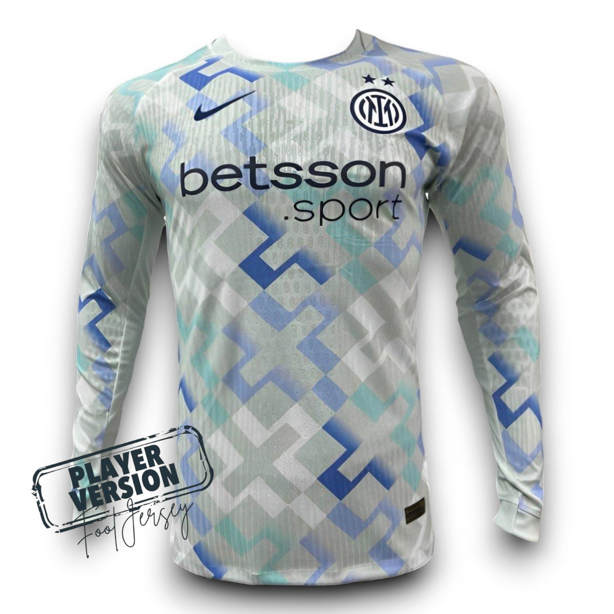 Inter Milan Away 2025/2026 Player Jersey - Long Sleeve