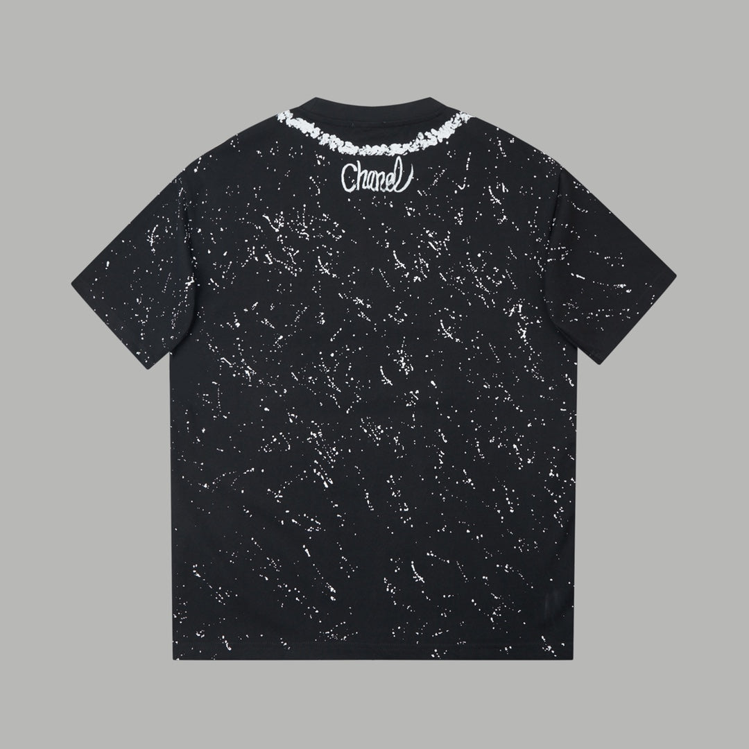 Black fashion T-shirt 0900