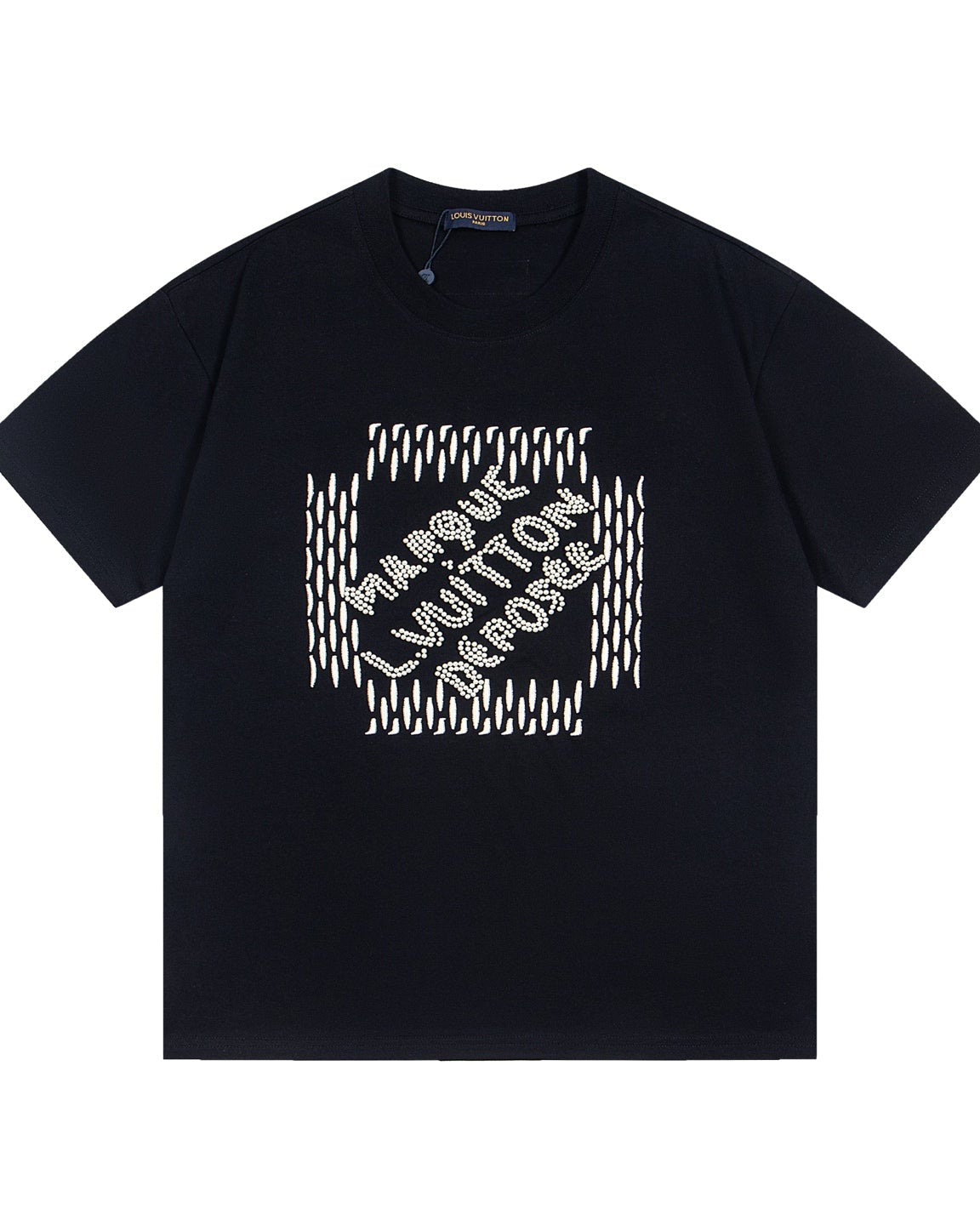 Pearl embroidered T-shirt