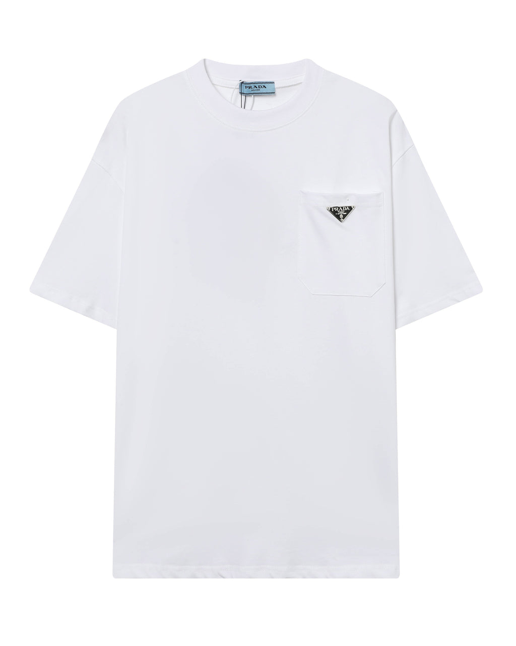 Pocket Printed Cotton T-Shirt
